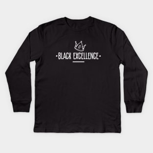 Black Excellence Kids Long Sleeve T-Shirt
